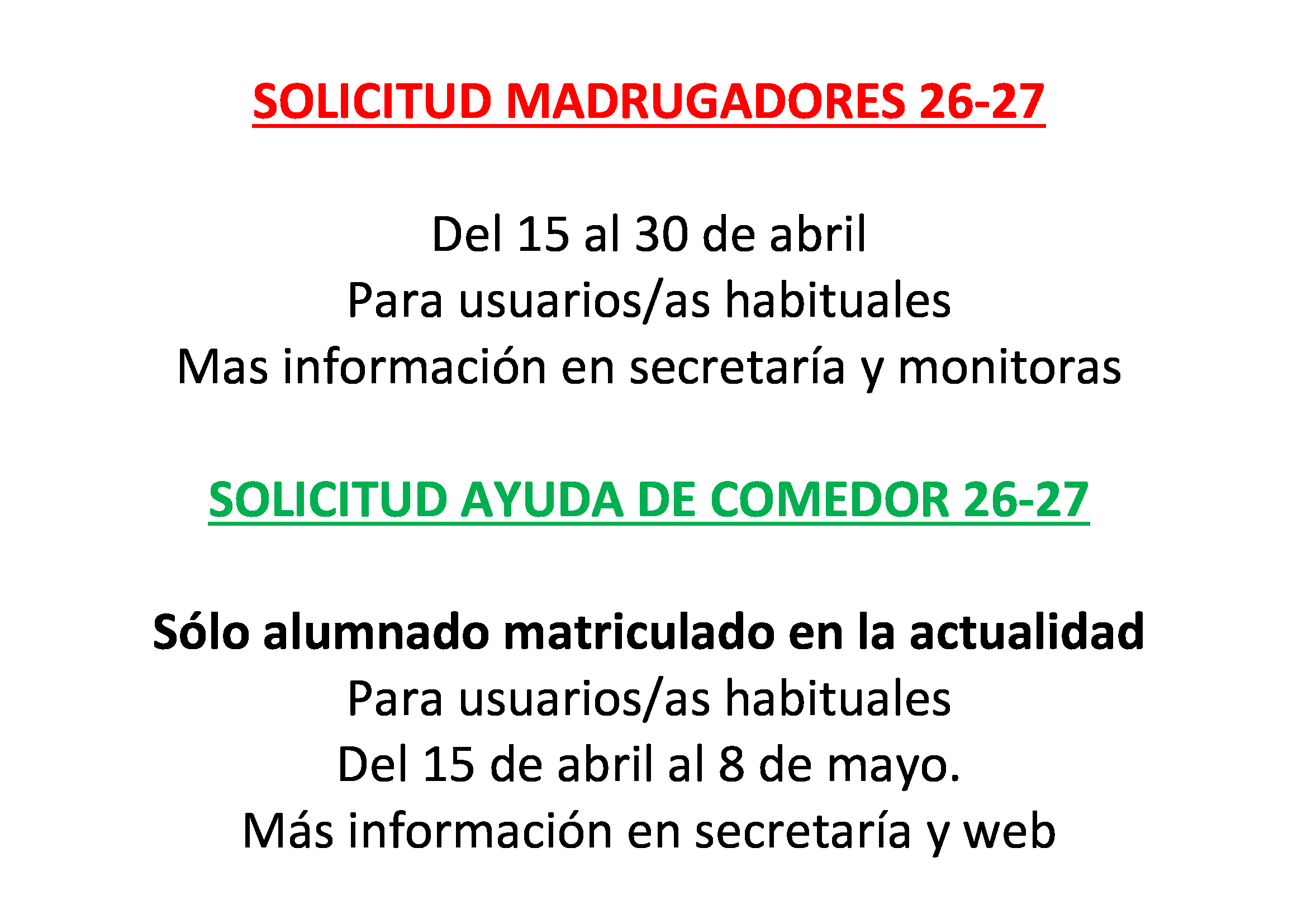 Madrugadores-ayudas comedor